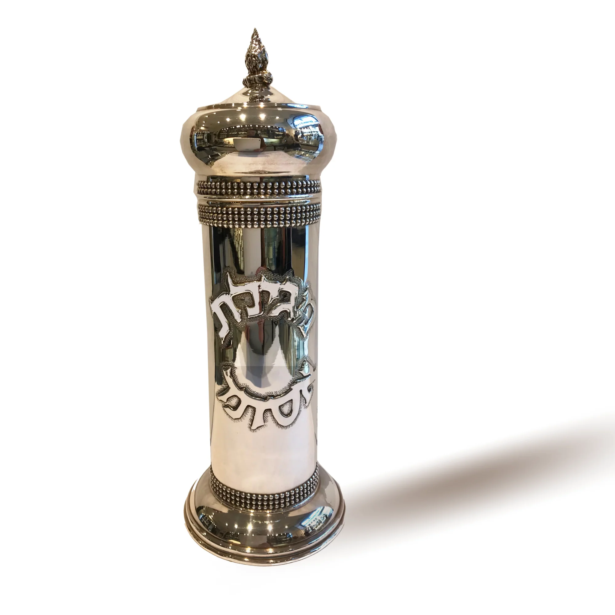 Sterling Silver Megilat Esther Scroll Cover - Image 2