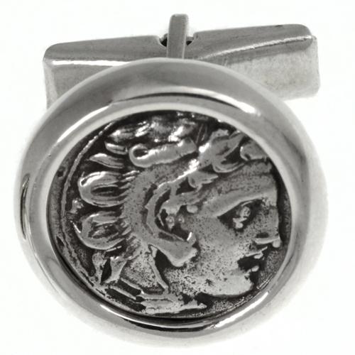 Alexander The Great Coin Cufflinks - Image 3