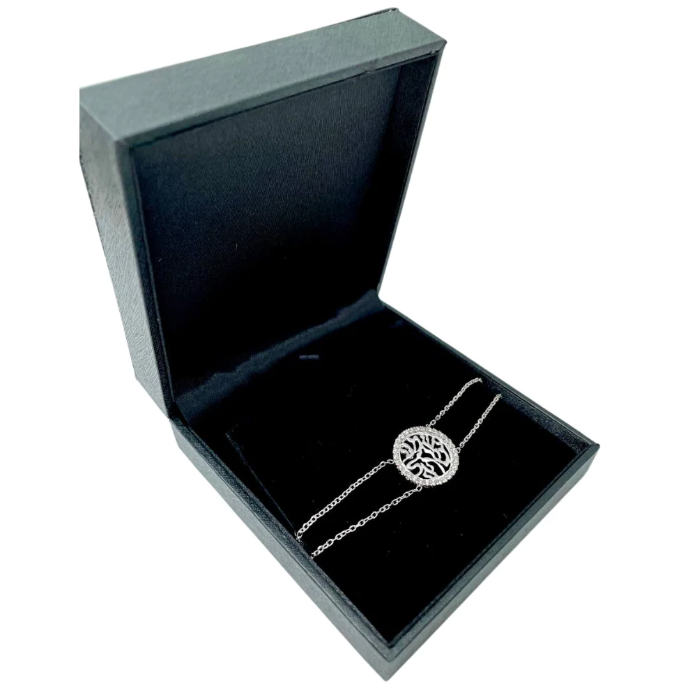 14k Gold and Diamond Shema Yisrael Bracelet - Image 10