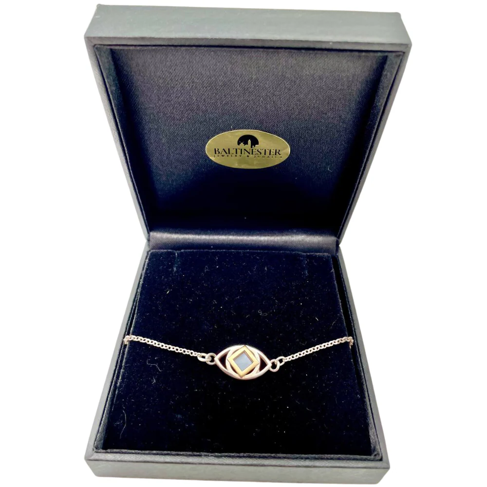 Evil Eye Bracelet with Nano Bible - Image 3