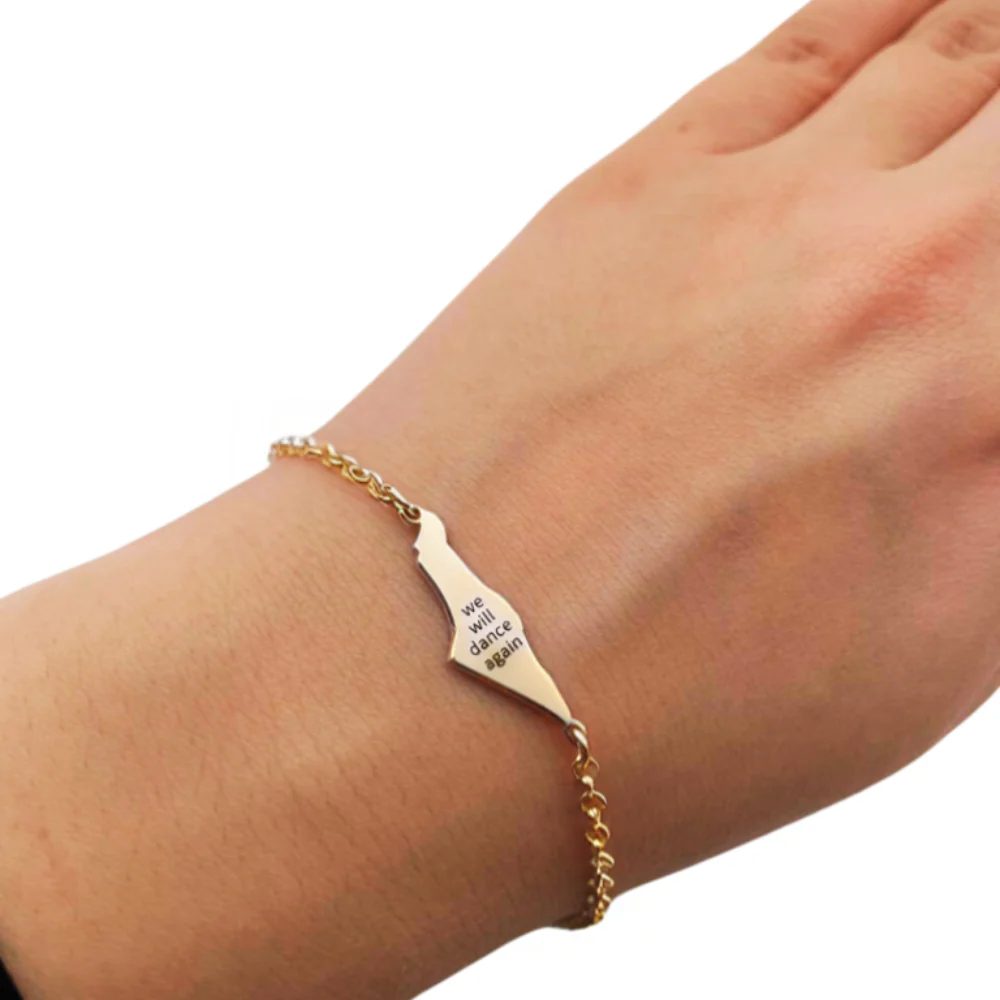 We Will Dance Again - 14K Gold Bracelet for October 7 Memory - Image 3