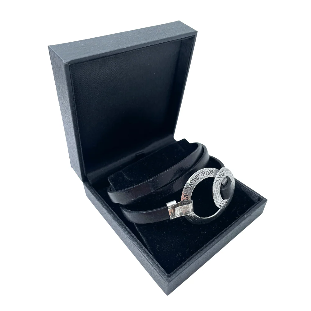 Kabbalah Bracelet - Silver Shema Israel Protection - Image 4