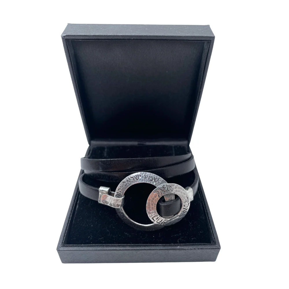 Kabbalah Bracelet - Silver Shema Israel Protection - Image 5