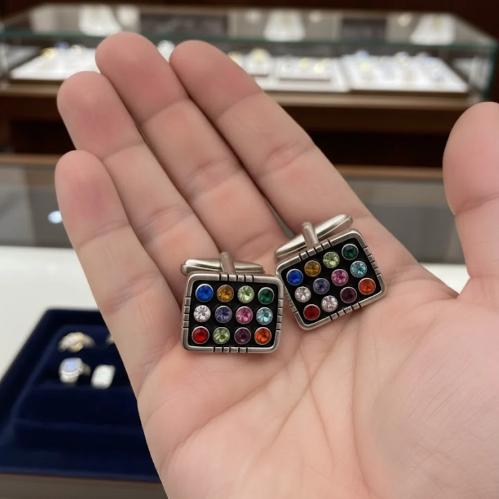 Silver Hoshen Cufflinks - Image 10