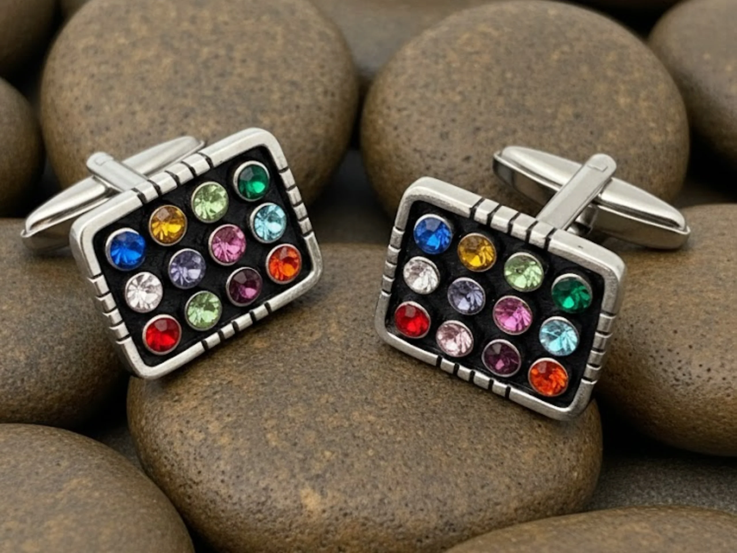 Silver Hoshen Cufflinks - Image 6
