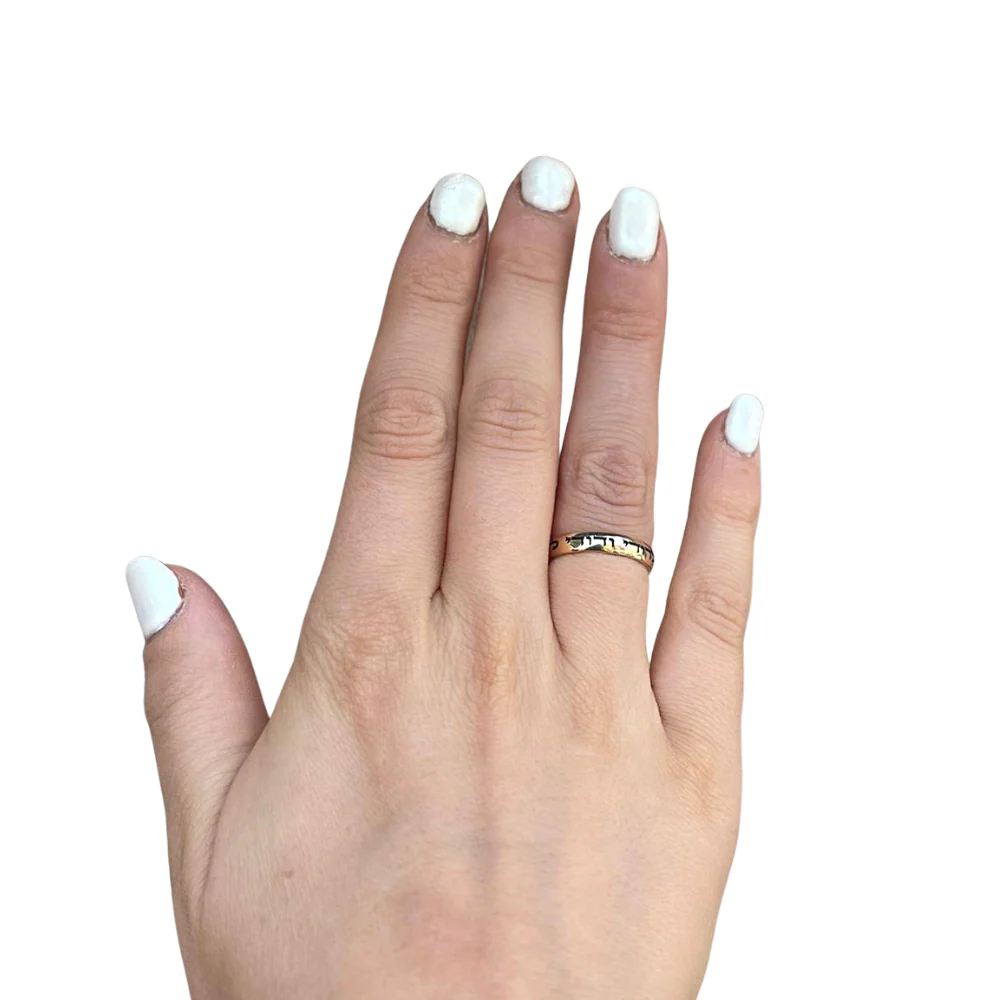 14k Gold Ani Ledodi Wedding Band - Image 2