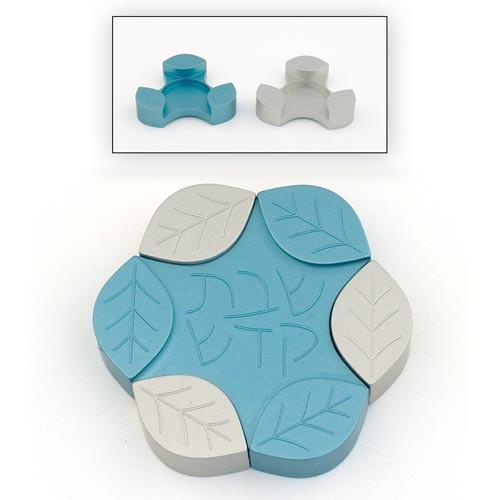 Large Leaves Candle Holders