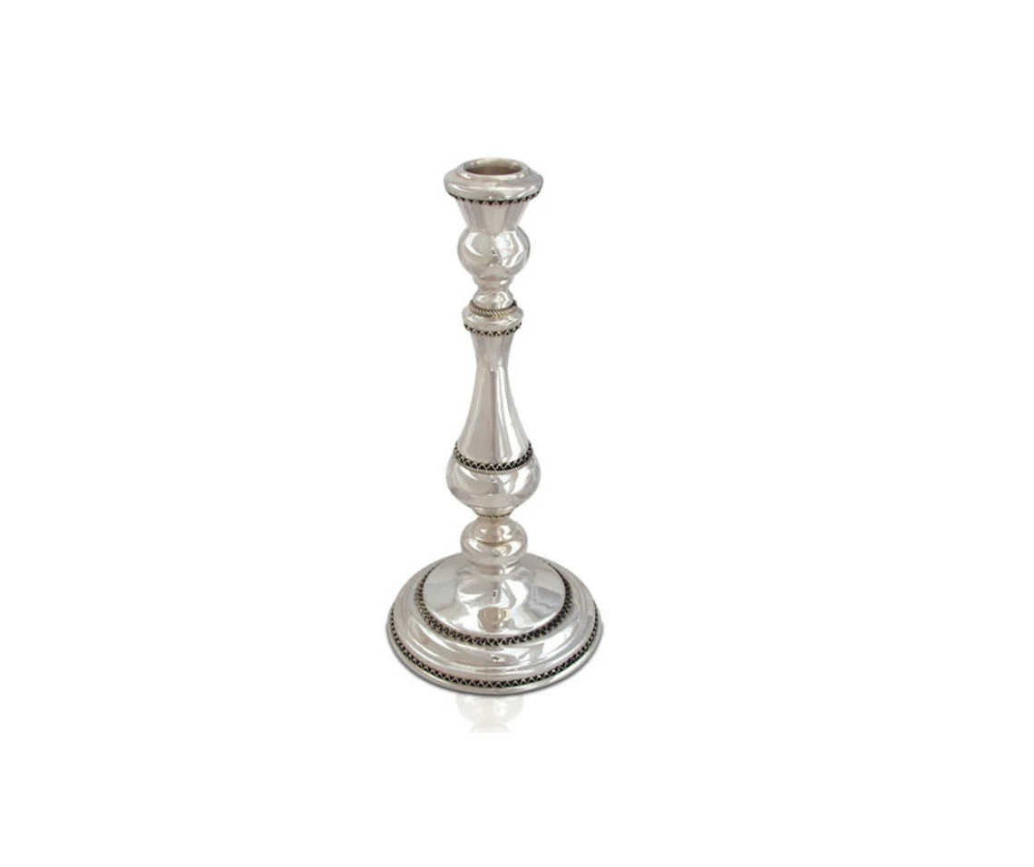 Gili Small Sterling Silver Candlesticks - Image 2