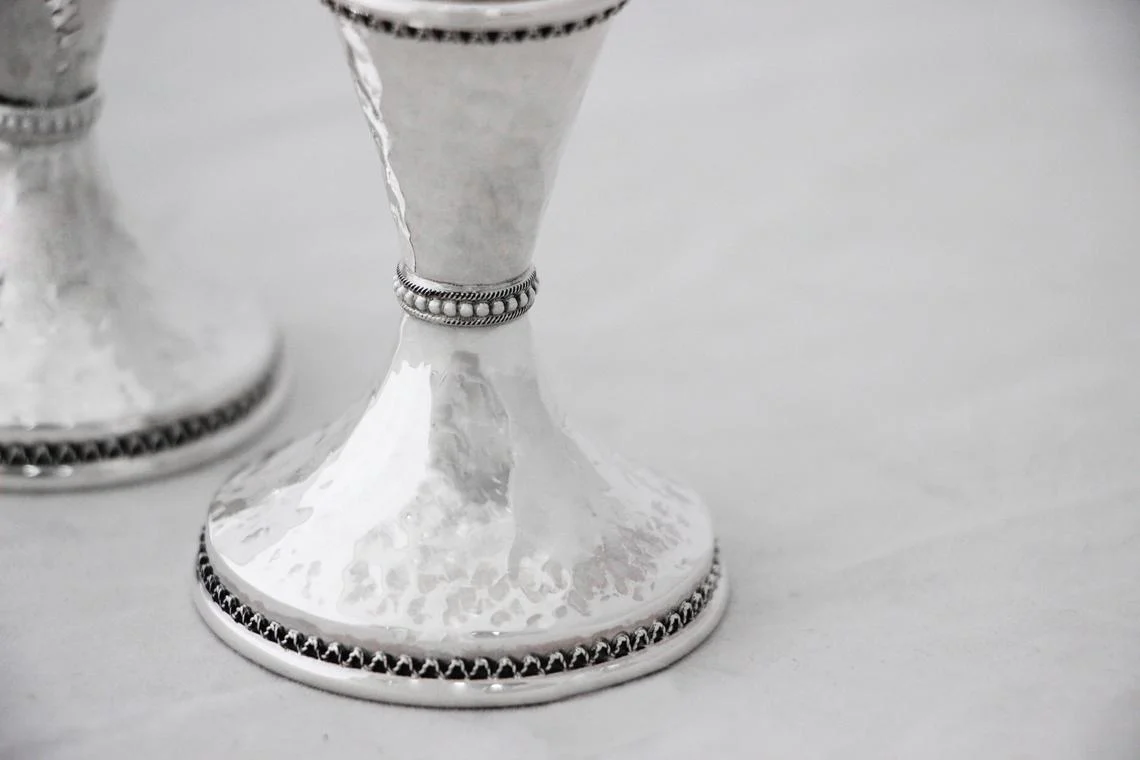 Irit Sterling Silver Mini Candlesticks - Image 2