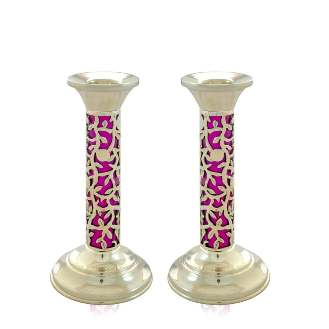 Tova Small Colorful Enamelled Candlesticks - Image 4