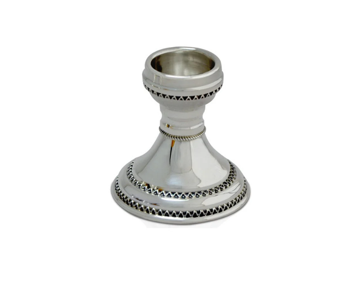 Sterling Silver Candlesticks with Custom Legs - Image 5
