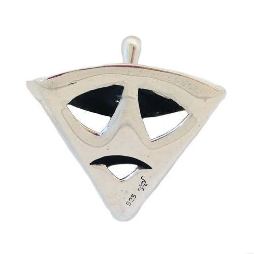 Sterling Silver Triangular Hanukkah Dreidel - Image 2