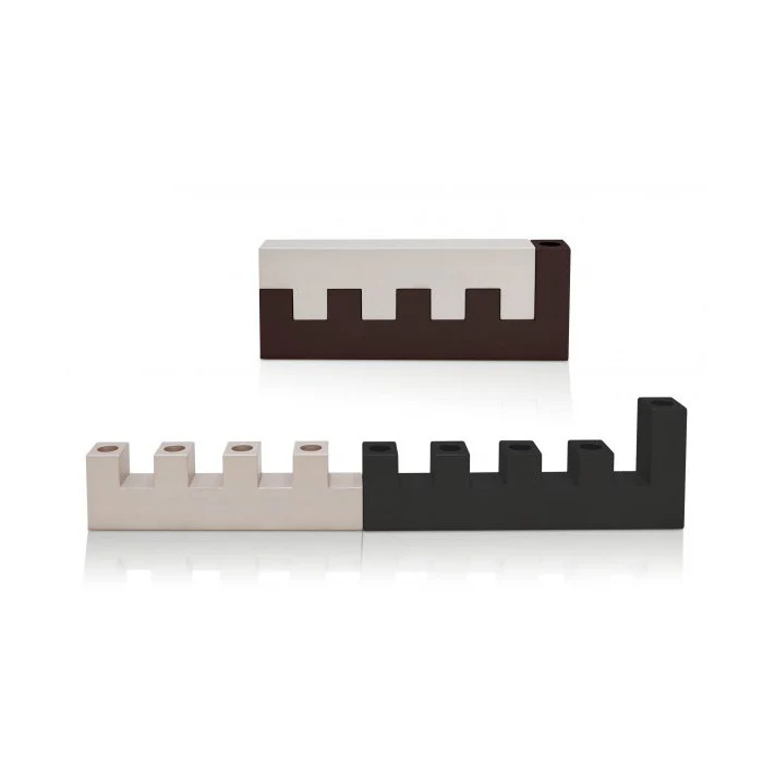 Modern Colorful Travel Menorah