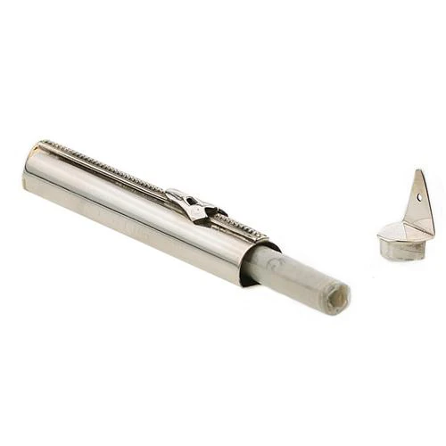 Sterling Silver Dotted Mezuzah Case - Image 2