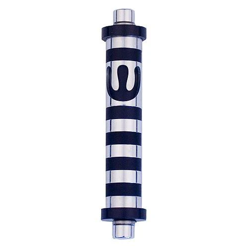 Aluminum Striped Mezuzah (Small) - Image 10