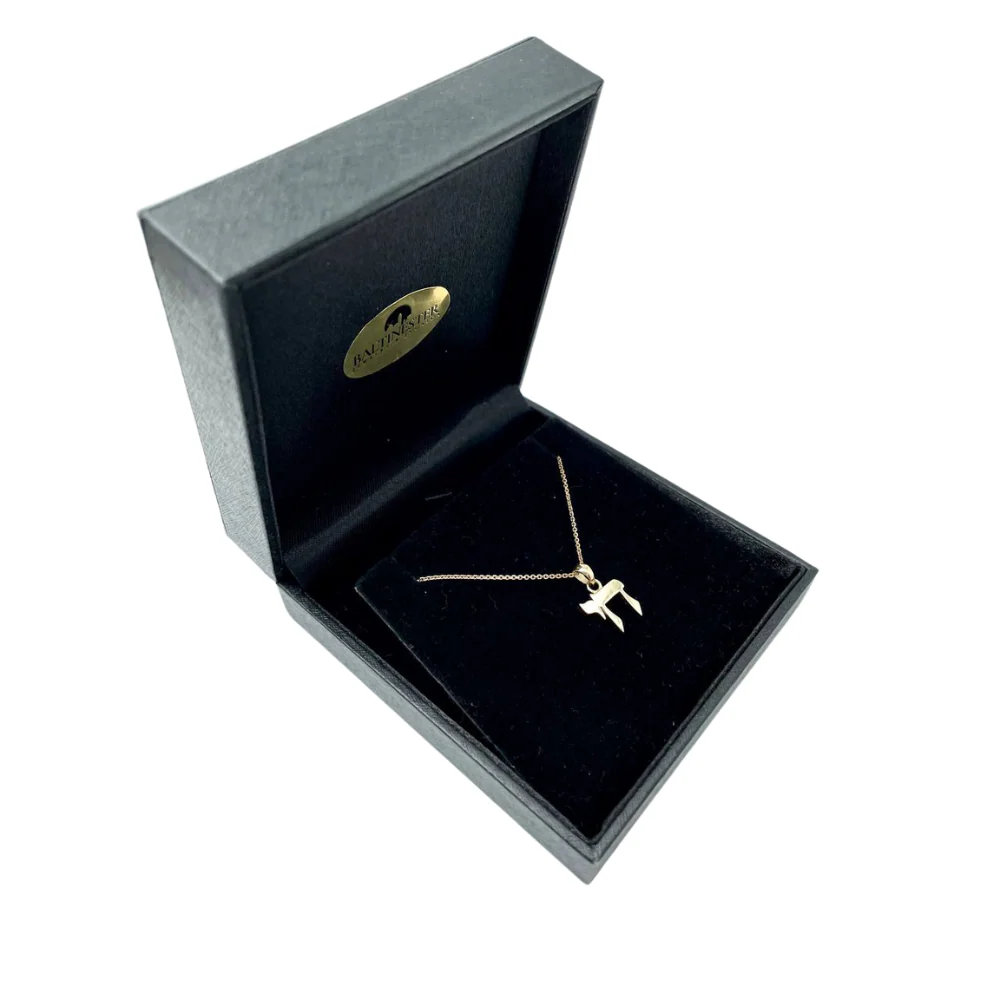 Chai Pendant - Small in 14K Gold - Image 2
