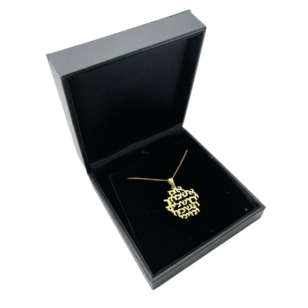 Jerusalem Pendant in 14k Gold - Image 4
