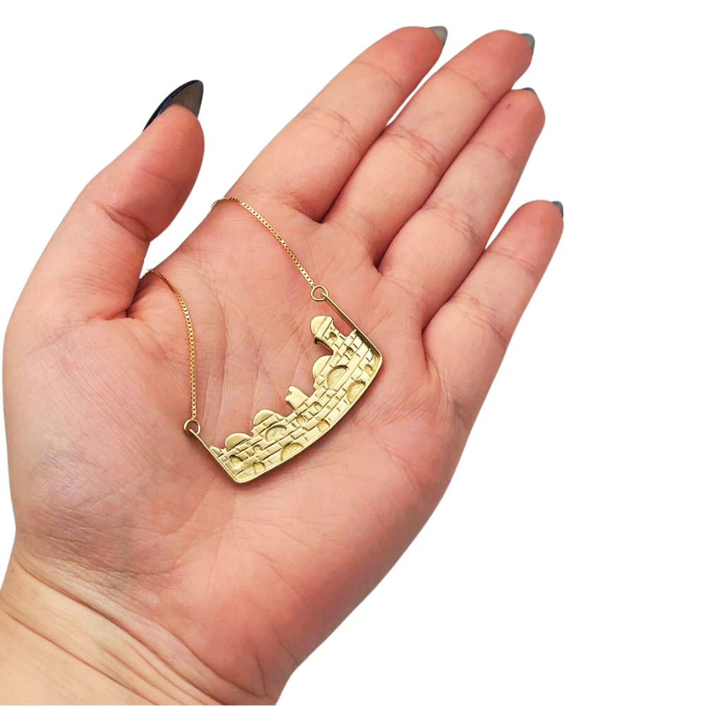 Jerusalem Necklace in 14K Gold - Image 4
