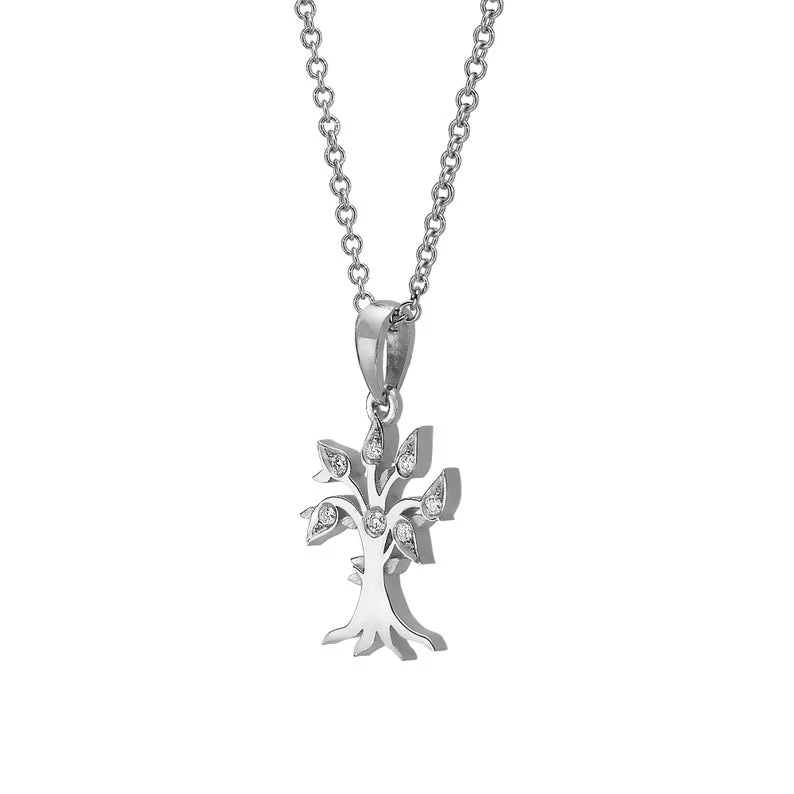 18k Gold and Diamond Tree of Life Pendant - Image 5
