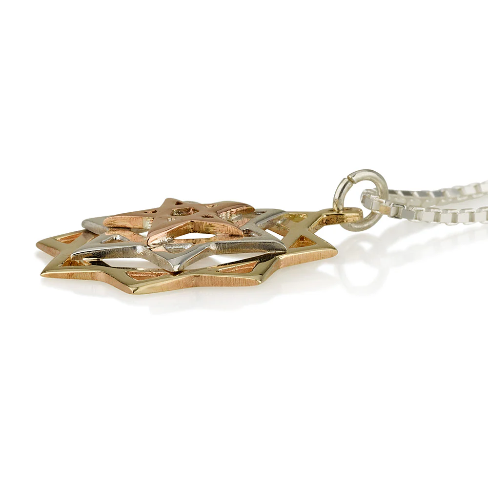 Tricolor Eve's Rectification Kabbalah Pendant - Image 2