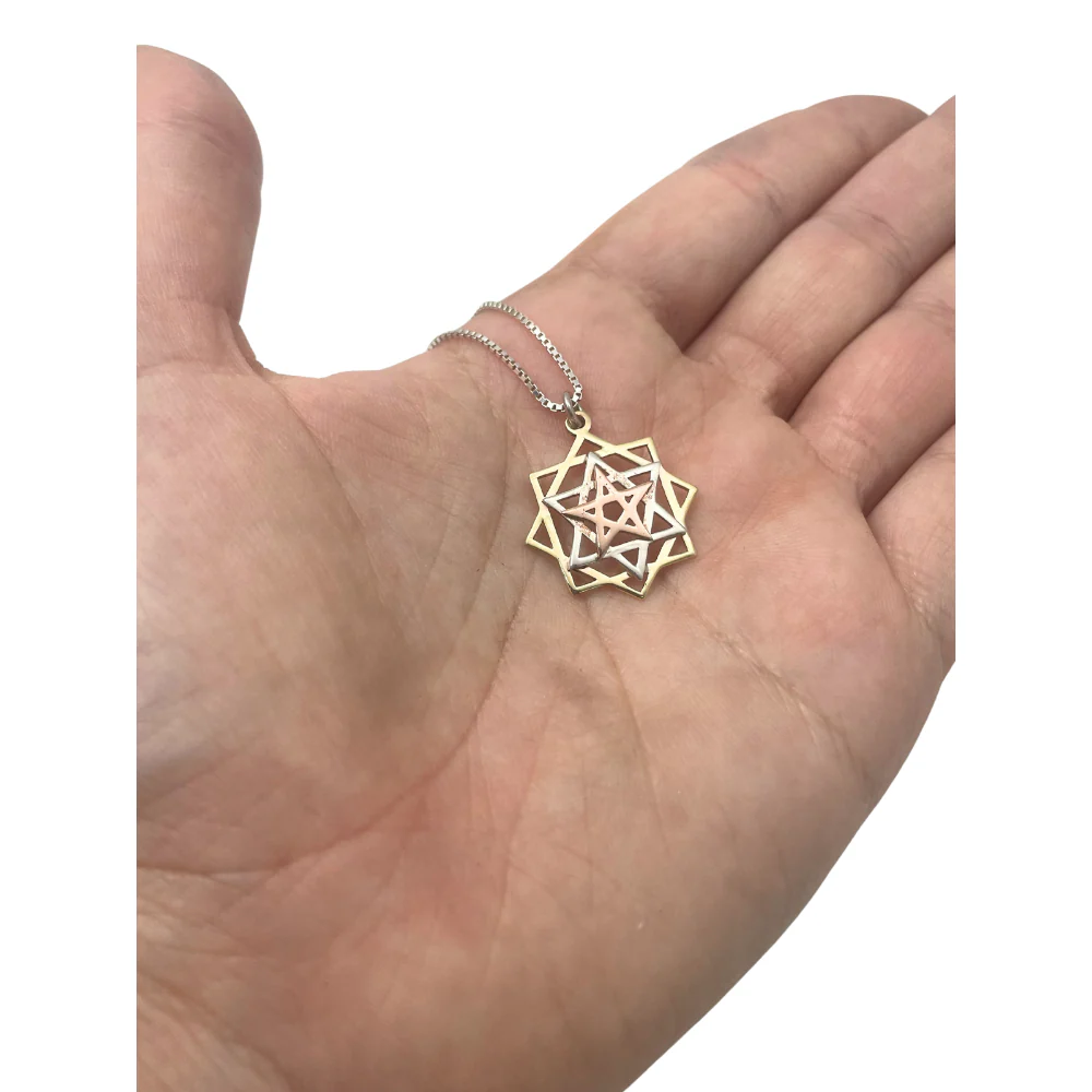 Tricolor Eve's Rectification Kabbalah Pendant - Image 5