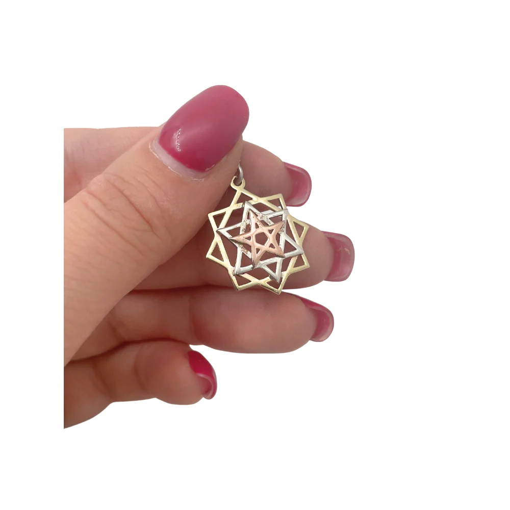 Tricolor Eve's Rectification Kabbalah Pendant - Image 6