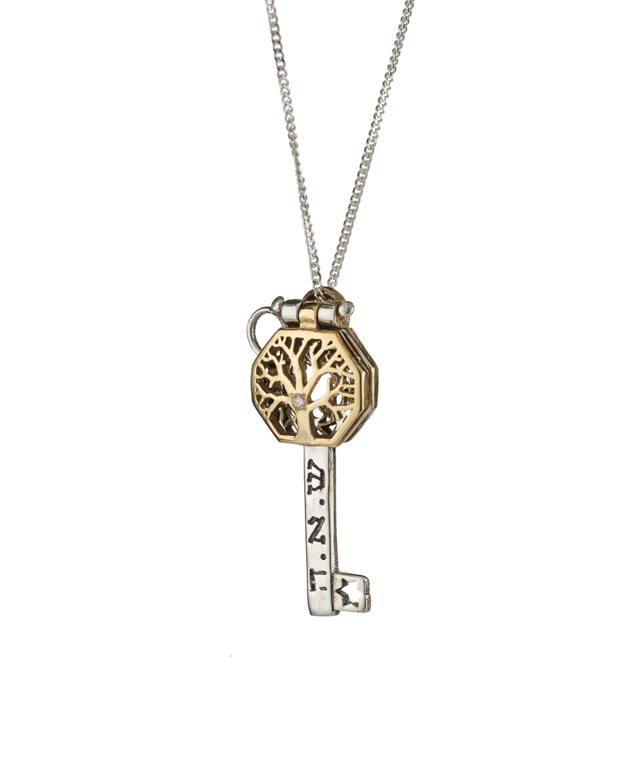 Tree of Life Health & Longevity Key Pendant