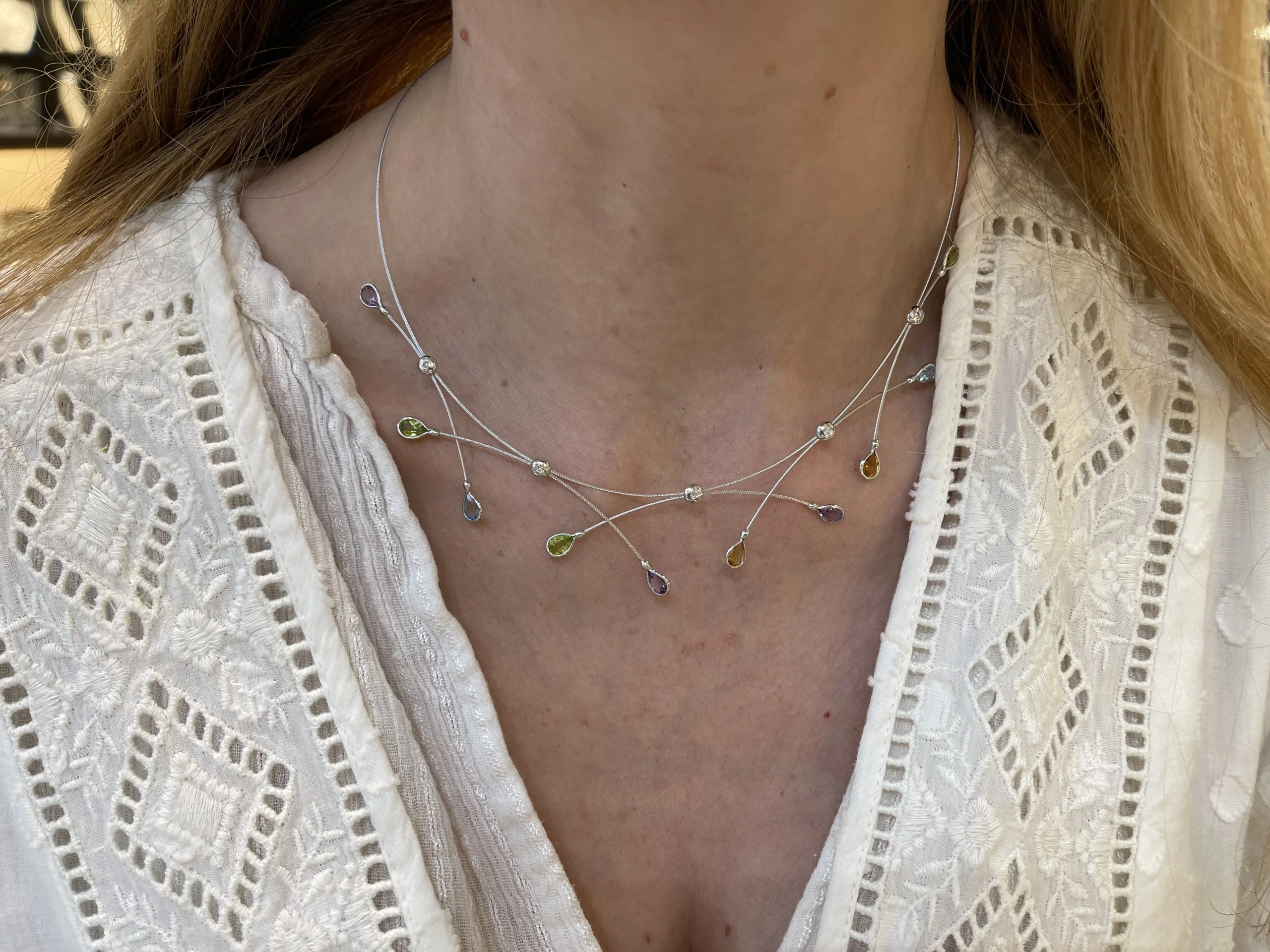 Silver and Gold Plated Necklace Electroforming - Image 3