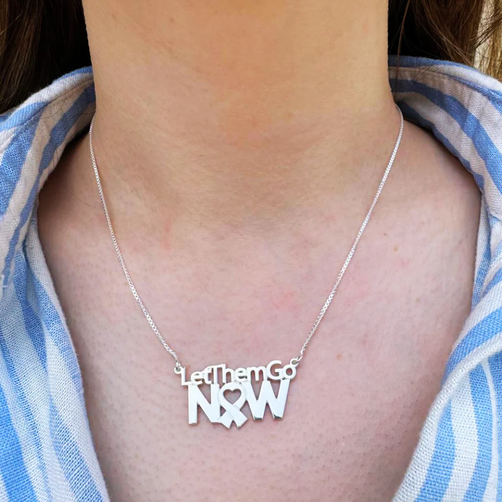 Let Them Go Now Necklace in Sterling Silver - Image 3
